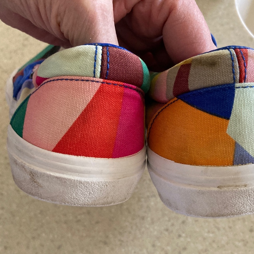 Vera Bradley Multicolor Geometric Slip On Sneakers - Picture 5 of 8